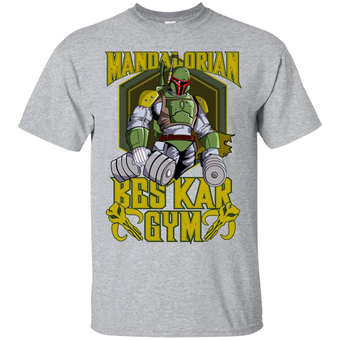 Mandalorian Iron Gym Graphic t-shirt