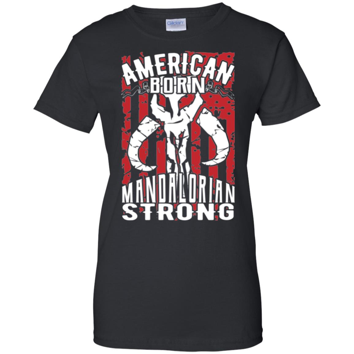 Ladies' American Born 100% Cotton Graphic -Tee
