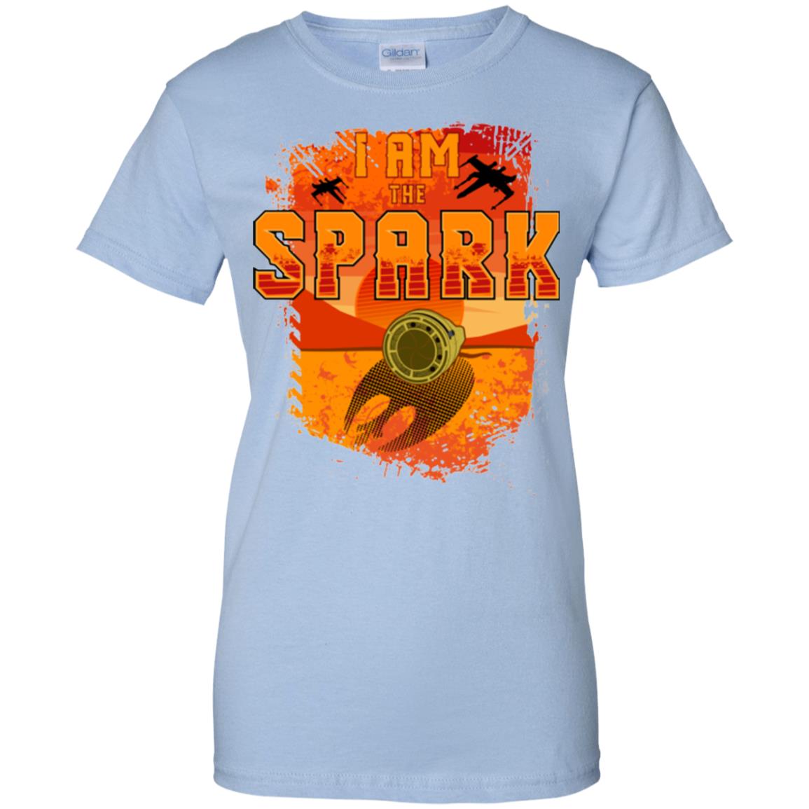 Ladies' I am the Spark 100% Cotton Graphic Tee