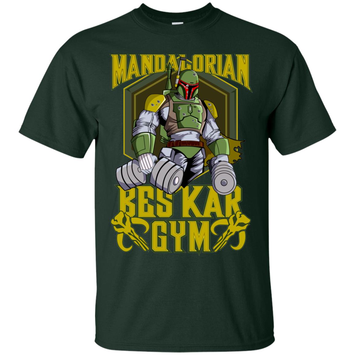 Mandalorian Iron Gym Graphic t-shirt