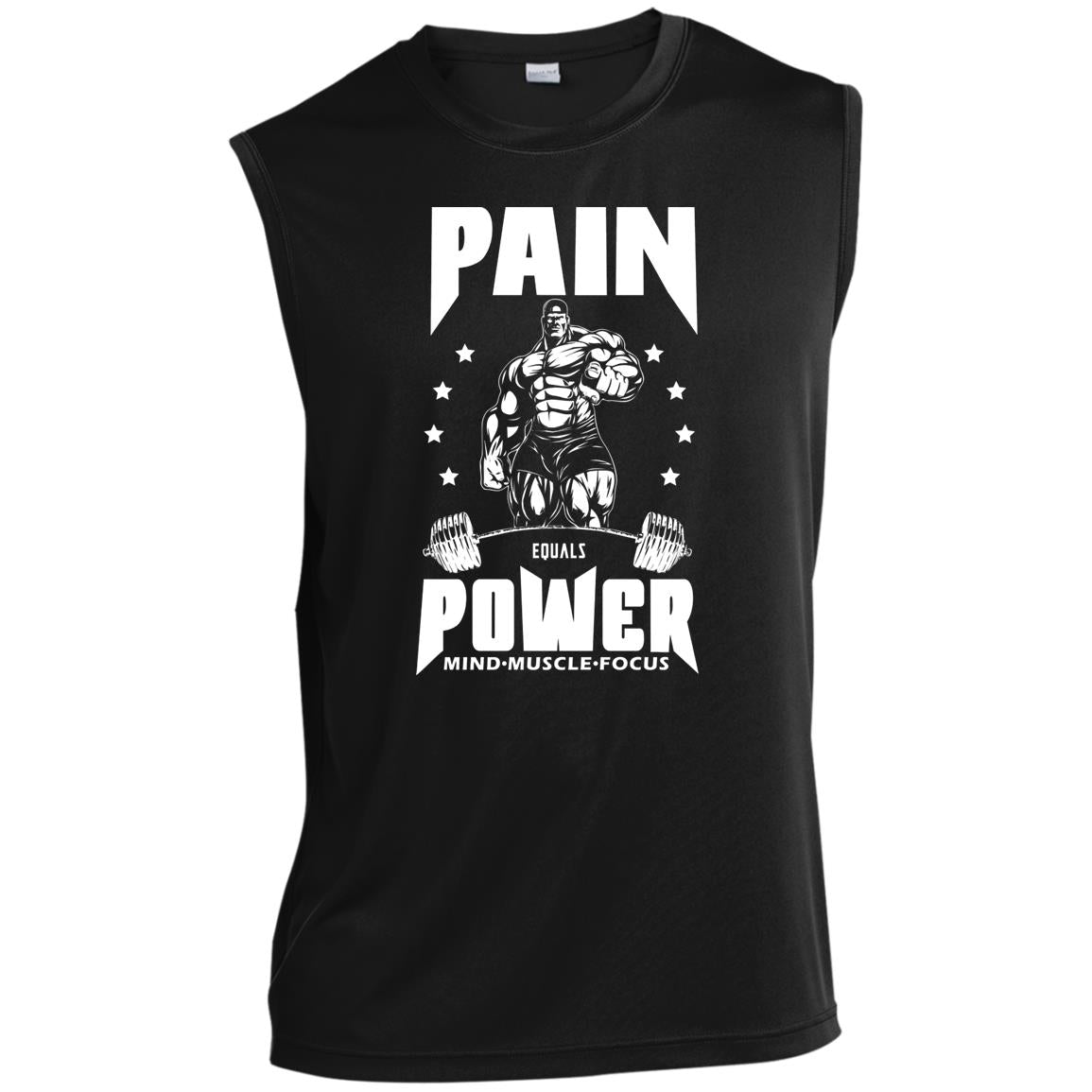 Pain Equals Power Sleeveless Gym Wear