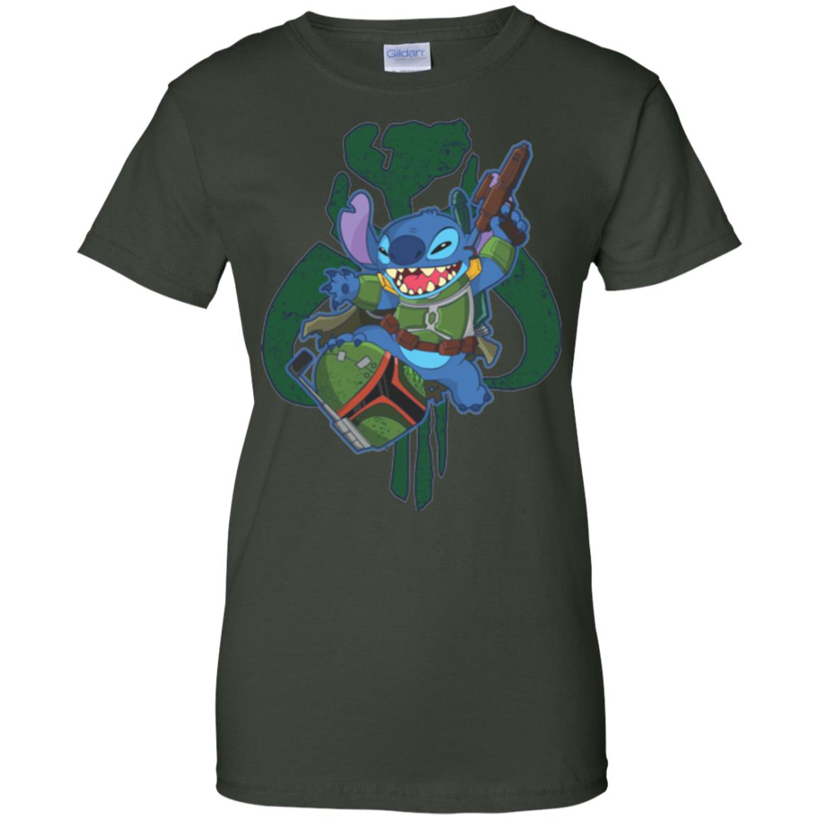 Ladies' Boba Stitch 100% Cotton Graphic Tee