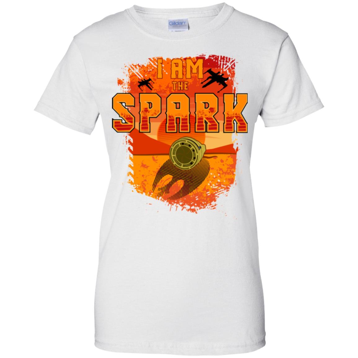 Ladies' I am the Spark 100% Cotton Graphic Tee