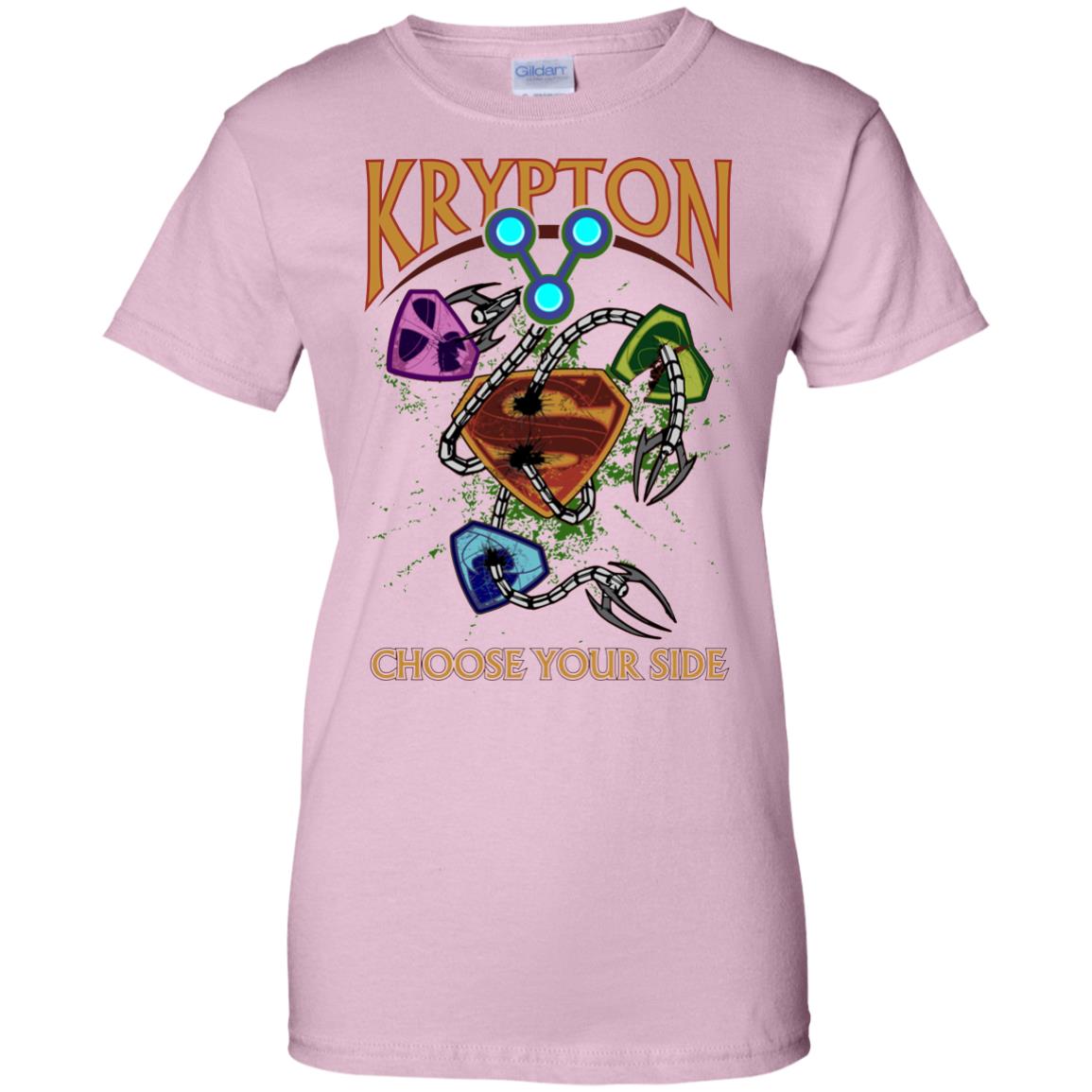 Ladies' Brainiac vs Krypton 100% Cotton Graphic Tee