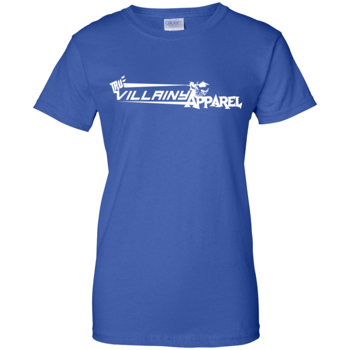 Ladies' True Villainy Apparel Brand 100% Cotton Tee
