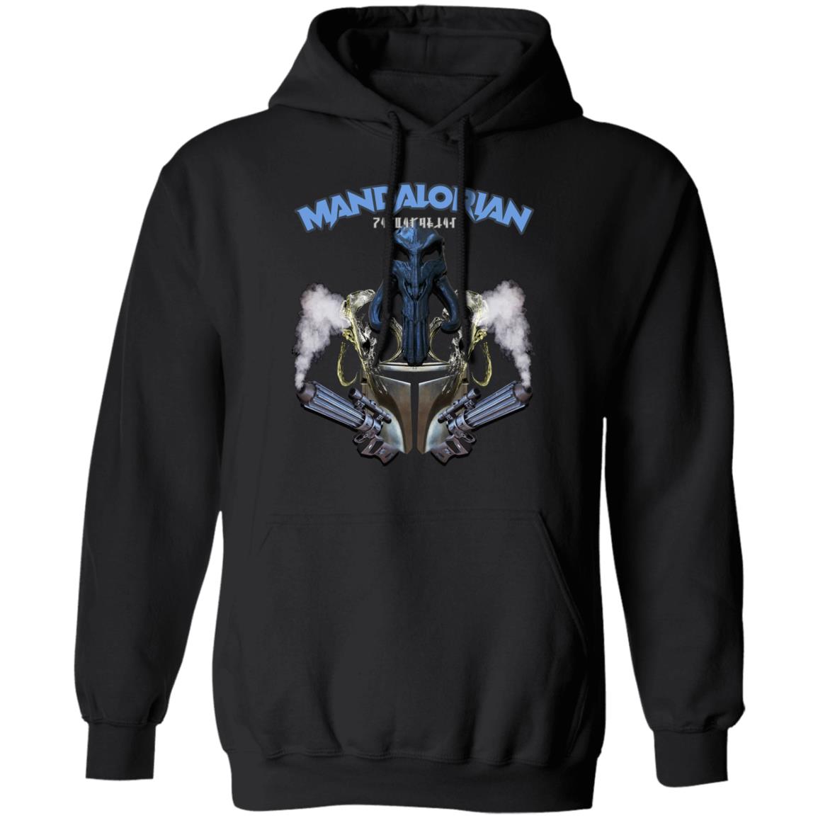 Mandalorian Gunsmoke Pullover Hoodie 8 oz.