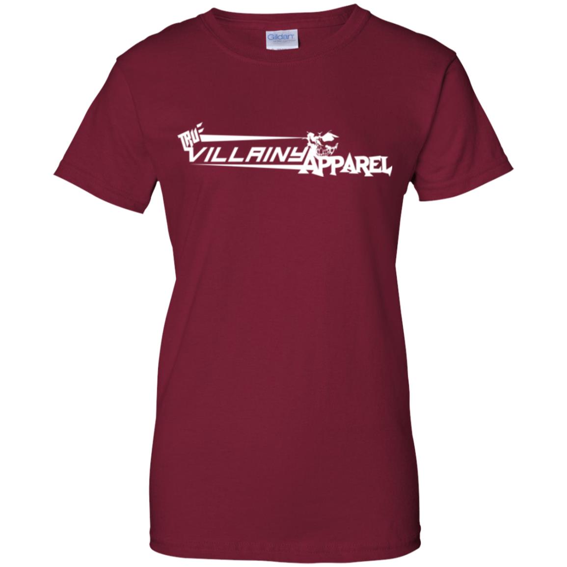 Ladies' True Villainy Apparel Brand 100% Cotton Tee