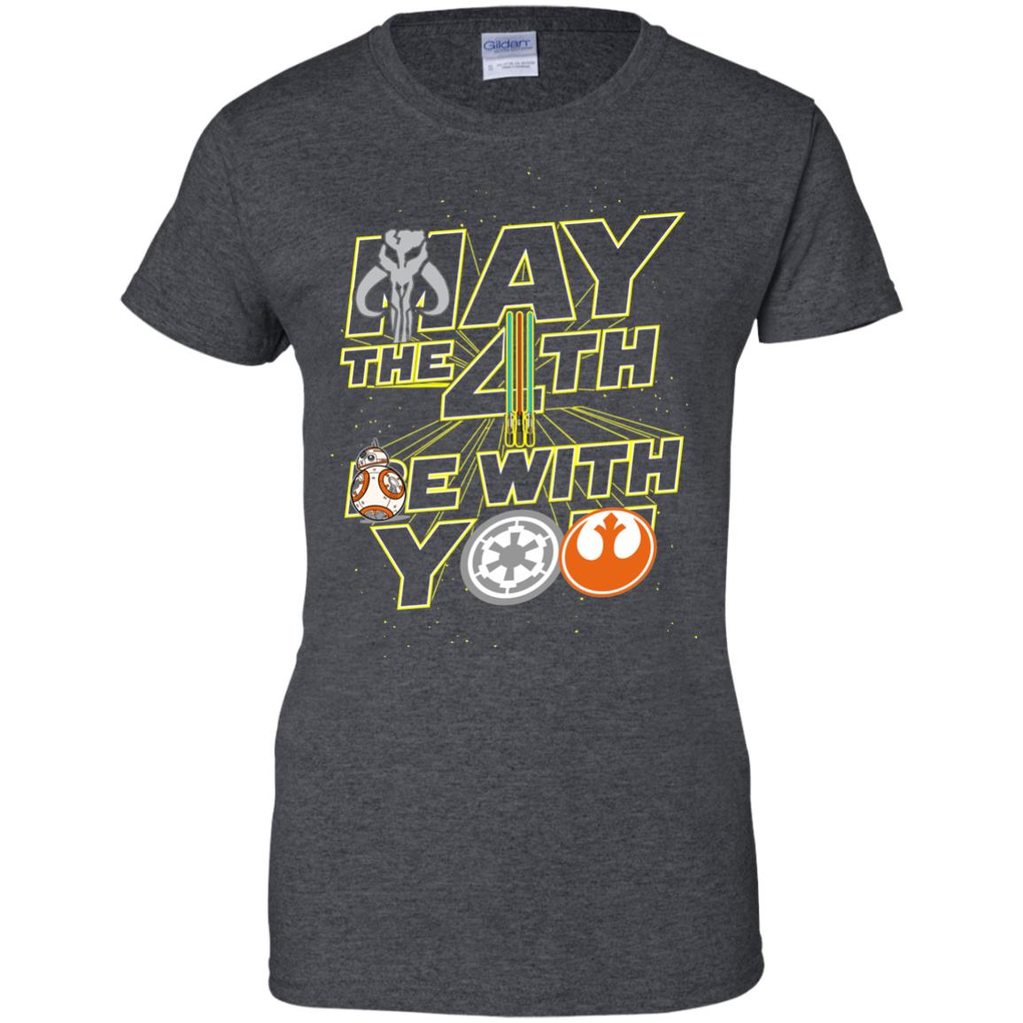 Ladies' May the 4th Be 100% Cotton Graphic Tee