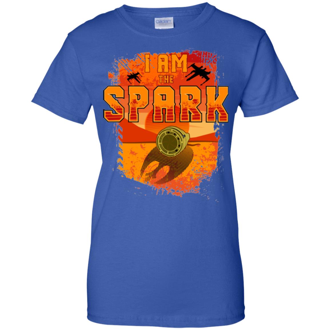 Ladies' I am the Spark 100% Cotton Graphic Tee