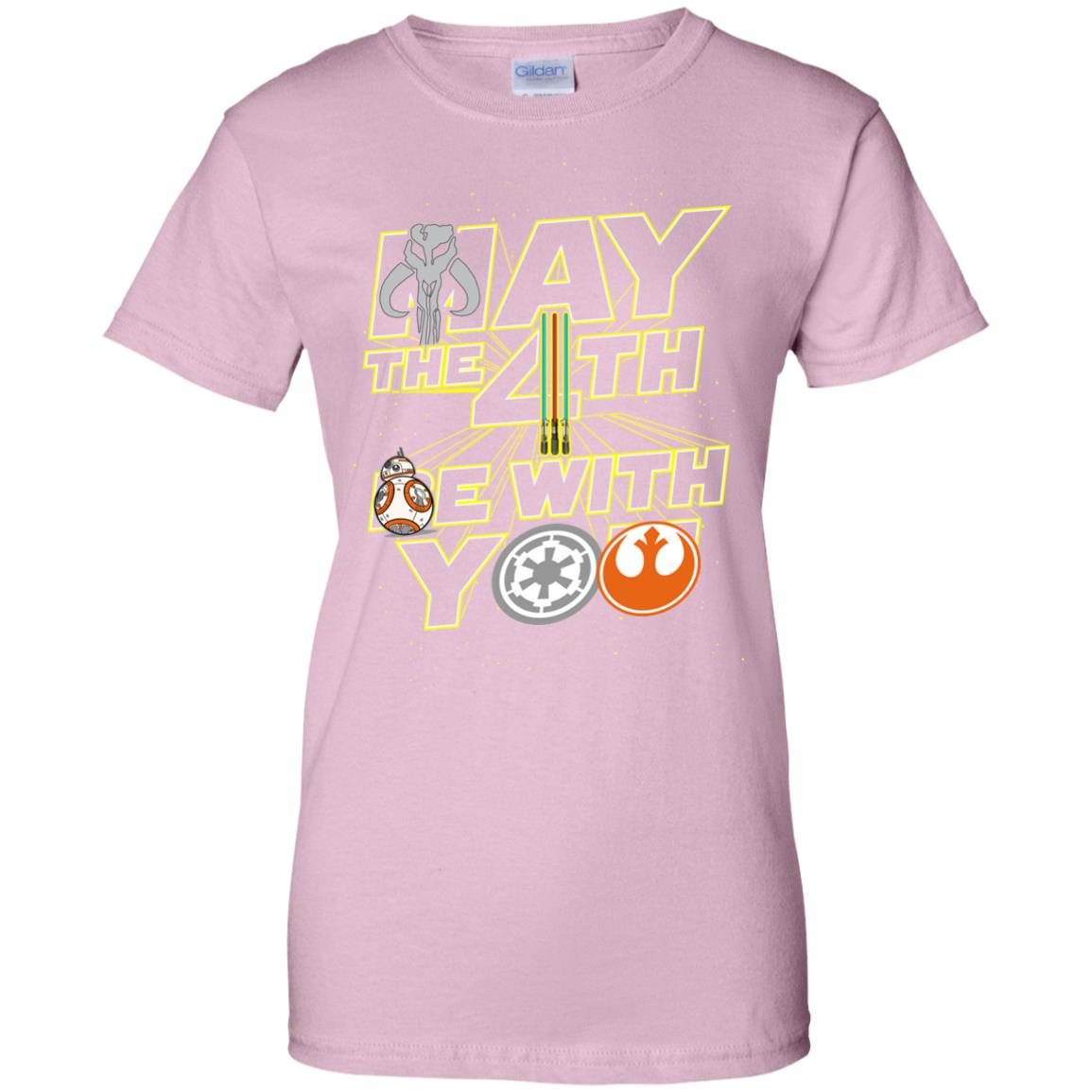 Ladies' May the 4th Be 100% Cotton Graphic Tee