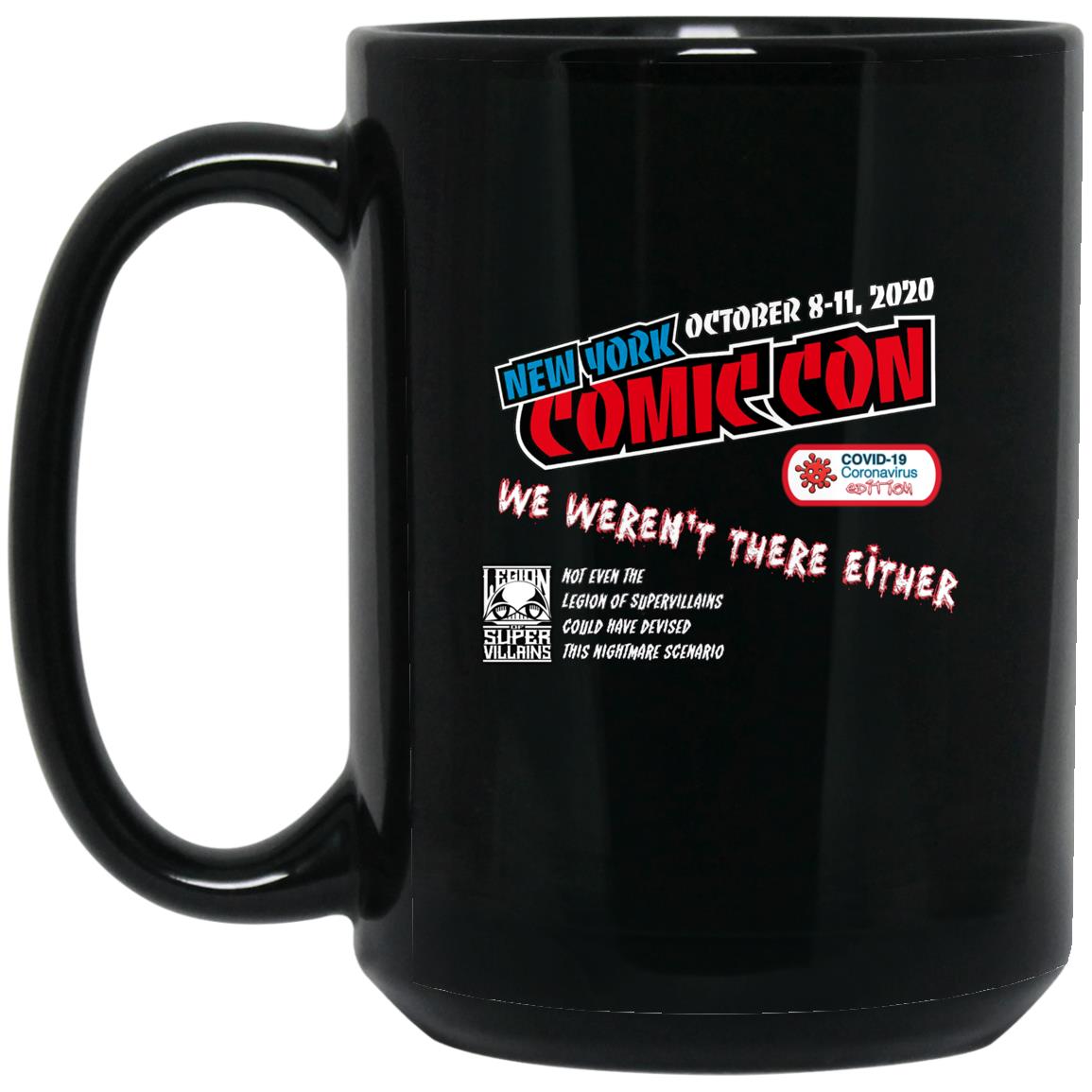 L.O.S.V. NYCC2020 Covid-19 Edition15 oz. Black Mug