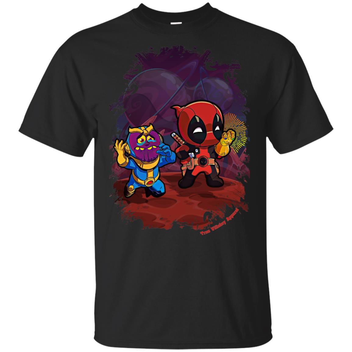 Youth Deadpool vs Thanos 100% Cotton T-Shirt