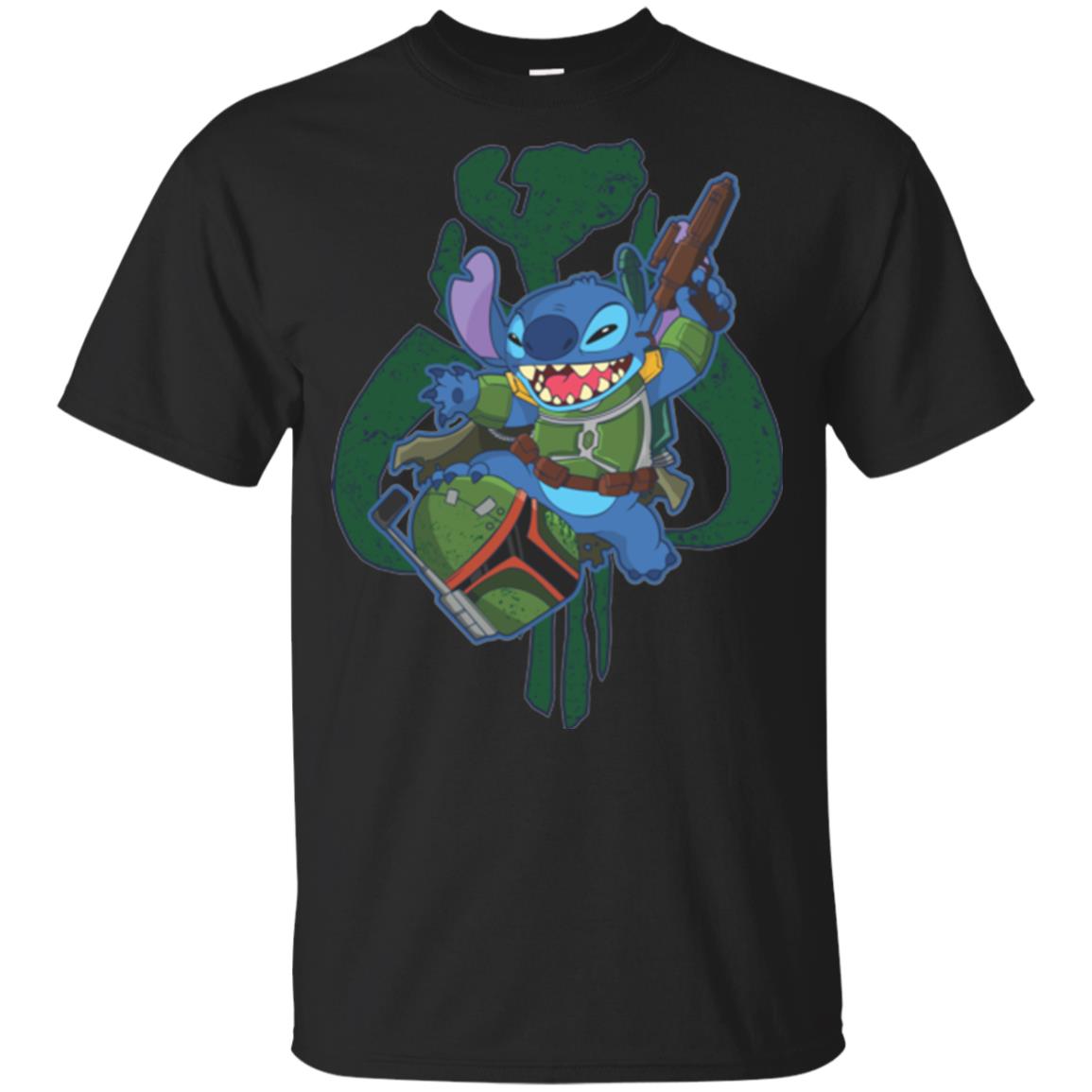 Youth Mando Stitch Graphic Tee