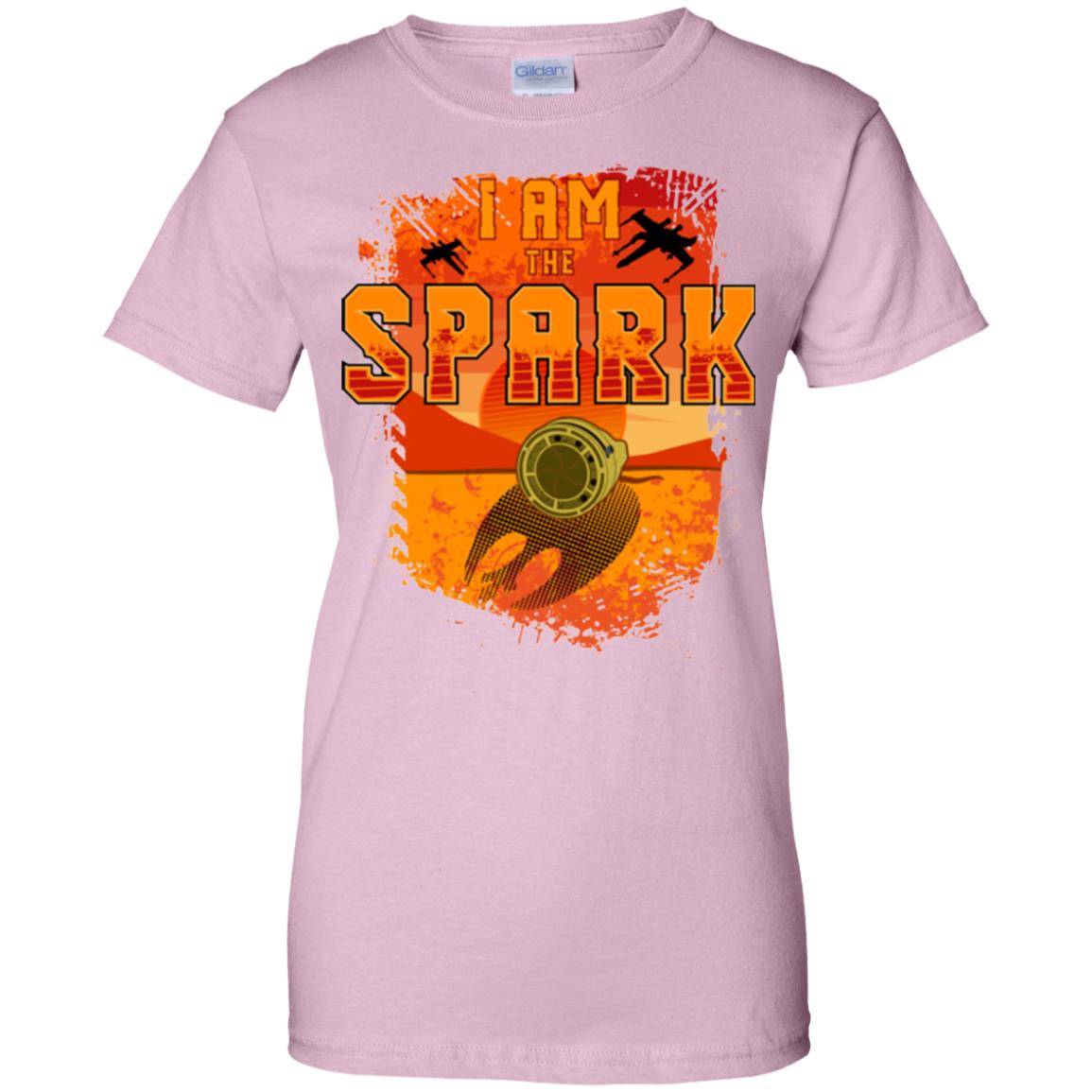 Ladies' I am the Spark 100% Cotton Graphic Tee