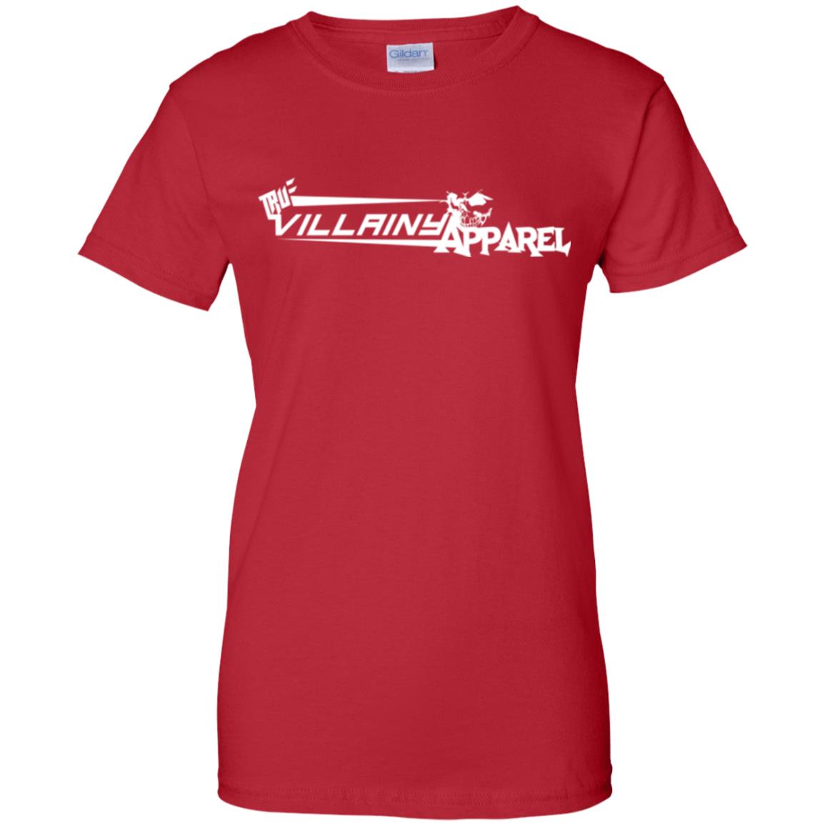 Ladies' True Villainy Apparel Brand 100% Cotton Tee