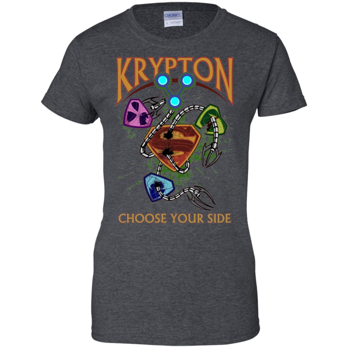 Ladies' Brainiac vs Krypton 100% Cotton Graphic Tee