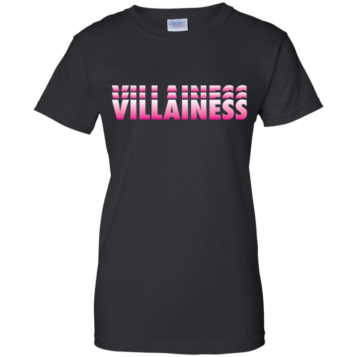 VILLAINESS Ladies' 100% Cotton T-Shirt