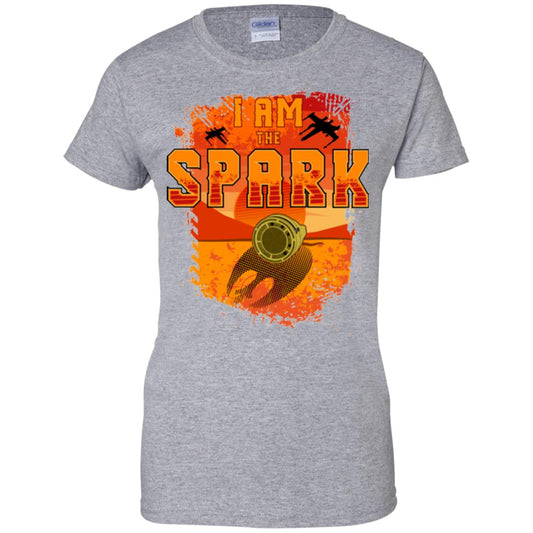 Ladies' I am the Spark 100% Cotton Graphic Tee