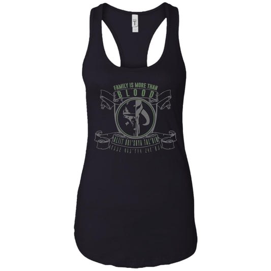Limited Edition : Woman's Mandalorian Family is More Racerback Tank