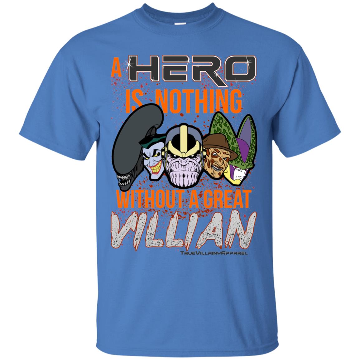 A Hero Is Only...Villain 100% Cotton T-Shirt