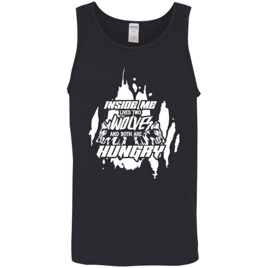 Hungry Wolves Tank Top 5.3 oz.