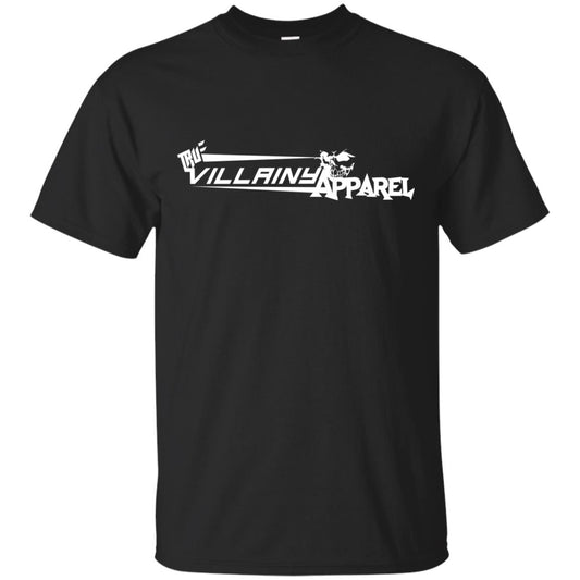 True Villainy Apparel Logo T-Shirt (Black,Blue)