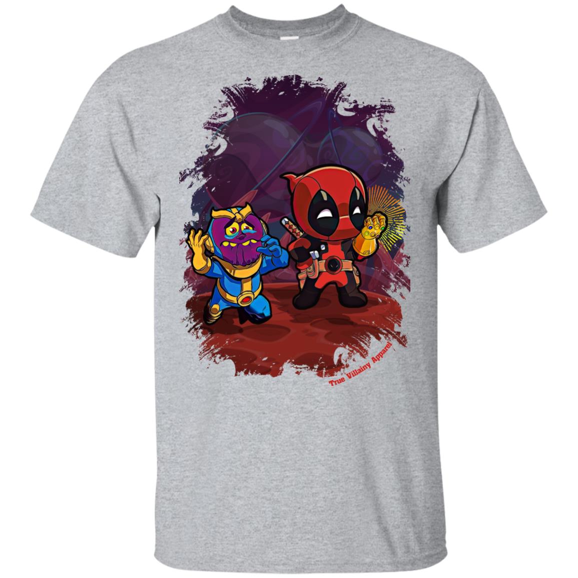 Youth Deadpool vs Thanos 100% Cotton T-Shirt